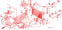 RADIATEUR D'HUILE pour Honda FOURTRAX 500 FOREMAN 4X4 Electric Shift, Power Steering de 2009