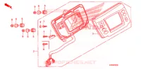 COMPTEUR pour Honda FOURTRAX 500 FOREMAN 4X4 Electric Shift, Power Steering de 2010