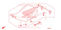 SELLE pour Honda FOURTRAX 500 FOREMAN 4X4 Electric Shift, Power Steering de 2010