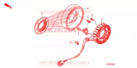 ALTERNATEUR pour Honda FOURTRAX 500 FOREMAN ES PS, CAMO de 2011