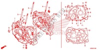 CARTER MOTEUR pour Honda FOURTRAX 500 FOREMAN 4X4 Electric Shift, PS, CAMO de 2012