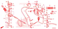 COMMODO   LEVIER   CABLE pour Honda FOURTRAX 500 FOREMAN 4X4 Electric Shift, PS, CAMO de 2012