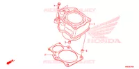 CYLINDRE pour Honda FOURTRAX 500 FOREMAN ES PS de 2012