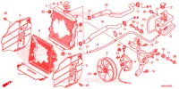 RADIATEUR pour Honda FOURTRAX 500 FOREMAN ES PS de 2012