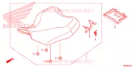 SELLE pour Honda FOURTRAX 500 FOREMAN ES PS de 2012