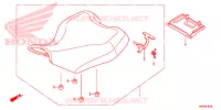 SELLE pour Honda FOURTRAX 500 FOREMAN ES PS de 2012
