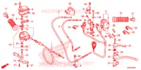 COMMODO   LEVIER   CABLE pour Honda FOURTRAX 500 FOREMAN 4X4 Electric Shift, Power Steering de 2013