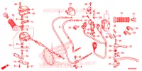 COMMODO   LEVIER   CABLE pour Honda FOURTRAX 500 FOREMAN ES PS de 2013
