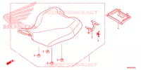SELLE pour Honda FOURTRAX 500 FOREMAN ES PS de 2013