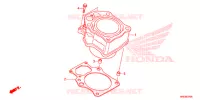 CYLINDRE pour Honda FOURTRAX 500 FOREMAN 4X4 Electric Shift, Power Steering de 2013