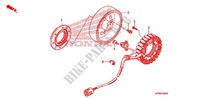ALTERNATEUR pour Honda FOURTRAX 500 FOREMAN 4X4 Power Steering de 2011
