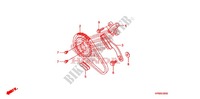 CHAINE DE DISTIRBUTION pour Honda FOURTRAX 500 FOREMAN 4X4 Power Steering de 2011