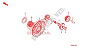 ROUE LIBRE DE DEMARREUR pour Honda FOURTRAX 500 FOREMAN 4X4 Power Steering de 2011