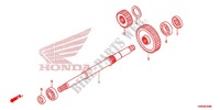 ARBRE DE SORTIE pour Honda FOURTRAX 500 FOREMAN 4X4 Power Steering, CAMO de 2012