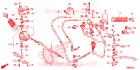 COMMODO   LEVIER   CABLE pour Honda FOURTRAX 500 FOREMAN 4X4 Power Steering, CAMO de 2012
