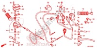 COMMODO   LEVIER   CABLE pour Honda FOURTRAX 500 FOREMAN 4X4 Power Steering de 2013