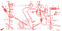 COMMODO   LEVIER   CABLE pour Honda FOURTRAX 500 FOREMAN PS de 2013