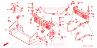 RADIATEUR D'HUILE pour Honda FOURTRAX 500 FOREMAN RED de 2006