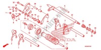 BARILLET DE SELECTION (VFR1200FD) pour Honda VFR 1200 DCT de 2010