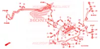 FLEXIBLE DE FREIN pour Honda VFR 1200 DCT de 2013