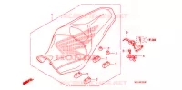 SELLE pour Honda VFR 1200 DCT de 2013