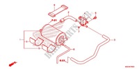 SYSTÈME DE RECYCLAGE DES GAZ pour Honda VFR 1200 DCT de 2014