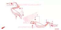 PROTEGES MAINS pour Honda CROSSTOURER 1200 ABS de 2016