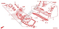 COUVRE CULASSE pour Honda CROSSTOURER 1200 DCT ABS RED de 2016