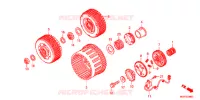 EMBRAYAGE pour Honda CROSSTOURER 1200 S de 2015