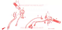 COMMODOS   POIGNEES pour Honda VFR 750 de 1992