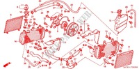 RADIATEUR pour Honda VFR 800 INTERCEPTOR ABS de 2003
