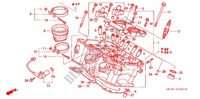 CULASSE (ARRIERE) pour Honda VFR 800 VTEC ABS de 2006