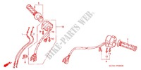 COMMODO   LEVIER   CABLE pour Honda VFR 800 VTEC ABS de 2011