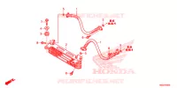 RADIATEUR D'HUILE pour Honda TRX 250 FOURTRAX RECON Standard de 2017