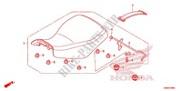 SELLE pour Honda TRX 250 FOURTRAX RECON Standard de 2017