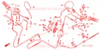 LEVIER DE GUIDON   CABLE   COMMODO pour Honda 50 METROPOLITAN de 2002