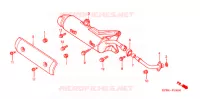 SILENCIEUX D'ECHAPPEMENT pour Honda REFLEX 250 de 2001