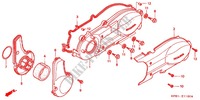 CARTER MOTEUR GAUCHE pour Honda REFLEX 250 ABS de 2001