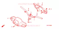 REVETEMENT DE GUIDON pour Honda SA 50 ELITE S de 2001