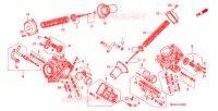 CARBURATEUR (PIECES CONSTITUTIVES) pour Honda VT 1100 SHADOW SPIRIT de 2000