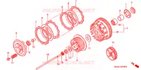 EMBRAYAGE pour Honda VT 1100 SHADOW SPIRIT de 2000