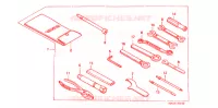OUTIL pour Honda VT 1100 SHADOW SPIRIT de 2000