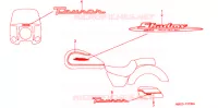 AUTOCOLLANTS pour Honda SHADOW 1100 American Classic Edition Tourer de 1998