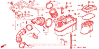 FILTRE A AIR pour Honda SHADOW 1100 American Classic Edition Tourer de 1999