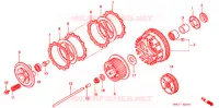 EMBRAYAGE pour Honda SHADOW 1100 American Classic Edition Tourer de 1999