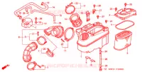 FILTRE A AIR pour Honda SHADOW 1100 American Classic Edition Tourer de 1999