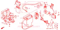 BATTERIE pour Honda SHADOW 1100 American Classic Edition Tourer de 2000