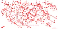 CADRE (VT1300CR/CRA) pour Honda VT 1300 STATELINE de 2010