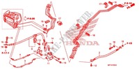 DURITES DE FREIN (ABS) pour Honda VT 1300 STATELINE ABS RED de 2010