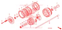 EMBRAYAGE pour Honda VT 1300 STATELINE ABS RED de 2010